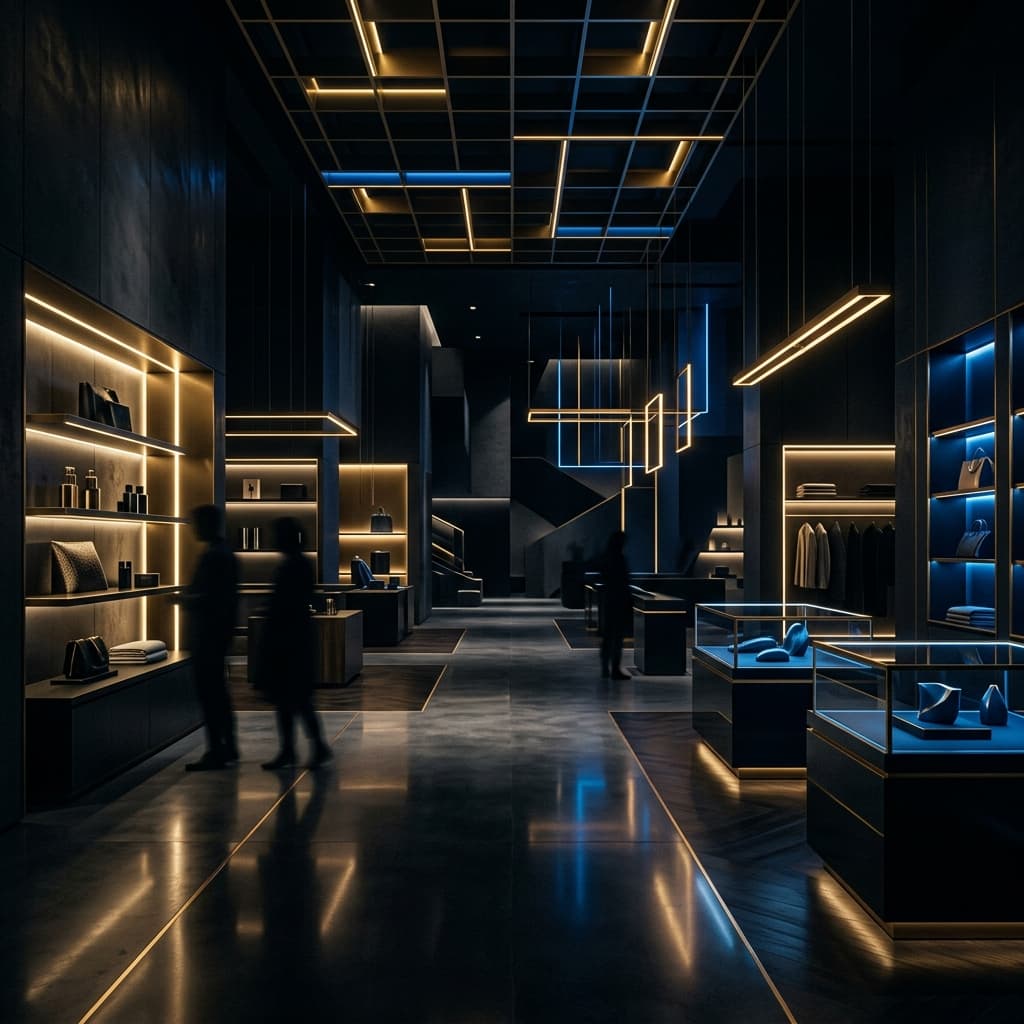 Family retail business shop floor